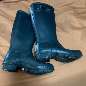 Hunter rain boots